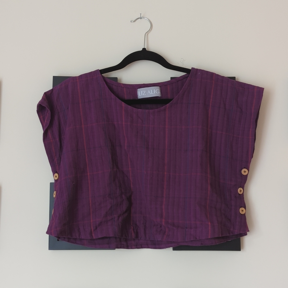 Liz Alig Cotton Crop Tee